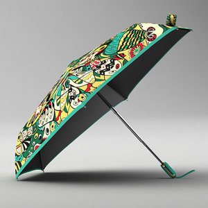 OLYCAT 초경량 피카소 양우산 초소형 우양산 미니 양산 우산 3단